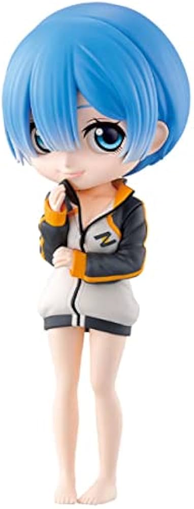 Amazon.com: BanPresto Re: Zero Q Posket Rem Vol. 2 Black PVC