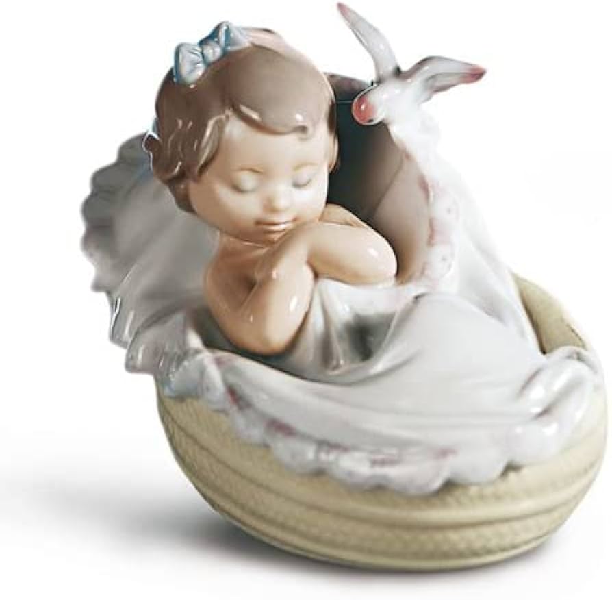 Amazon.co.jp: リヤドロ(Lladro) 赤ちゃん 私の夢 #6710 : ホーム