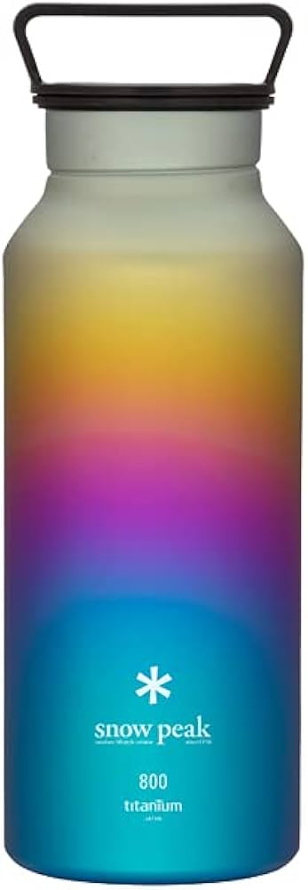 Amazon.com: Snow Peak Titanium Aurora Bottle, Durable, Lightweight