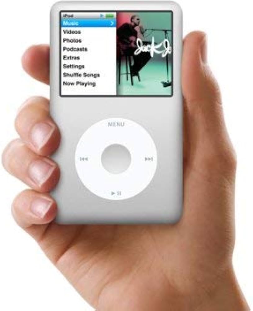 Apple iPod Classic 160GB Silver (latest Model) 7th Generation MP3