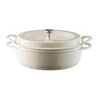 Amazon｜バーミキュラ 鋳物ホーロー鍋 26cm SUKIYAKI ナチュラル