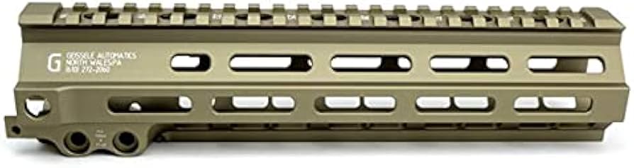 Amazon | 5KU GEISSELE SMR MK8 タイプ 9.5インチ M-LOK ハンドガード