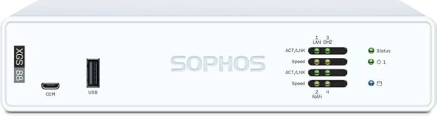 Amazon.com: Sophos XGS 88 (Gen2) Network Security Appliance