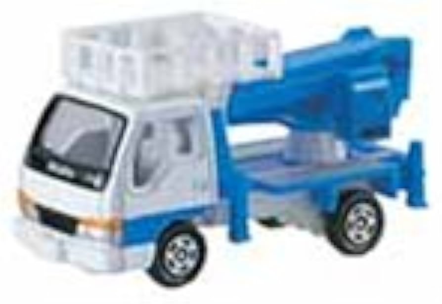 Amazon | トミカ いすゞエルフ 高所作業車 (サック箱) 070 | ミニカー