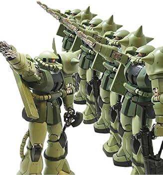 Amazon.com: Bandai Hobby MS-06F ZAKU II Ver 2.0, Bandai Master