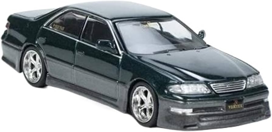 Amazon.co.jp: 1/64 マークII JZX100に最適 ダークグリーンメタリック