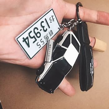 Amazon.co.jp: AE 86合金キーホルダー頭文字D藤原拓海JDM自動車キー