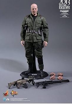 Amazon | 1/6 ホットトイズ GIジョー ブルース ウィリス アクション