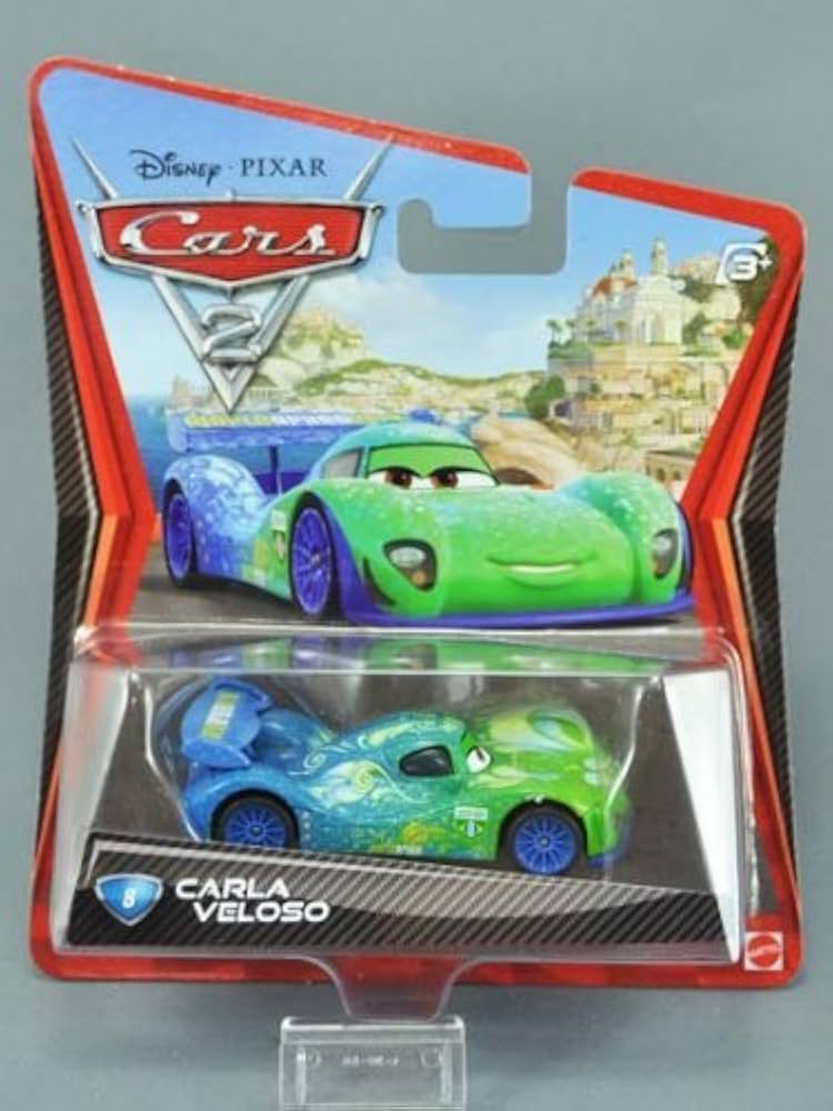 Amazon | カーズ2 ミニカー 8カルラ・ヴェローゾ6644b【ディズニー