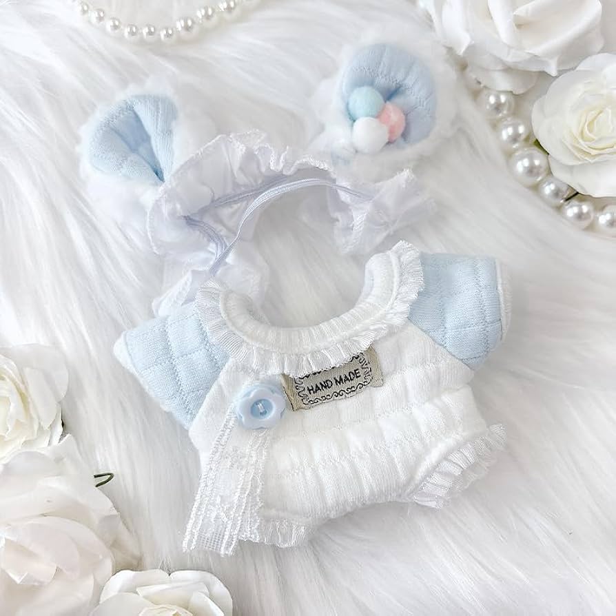 Amazon.co.jp: ぬいぐるみ用ベビー服& ヘッドドレスセット 【15cm 用