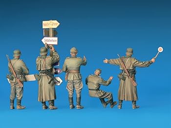 Amazon | ミニアート(Miniart) 1/35 ドイツ陸軍 野戦憲兵5体セット1930
