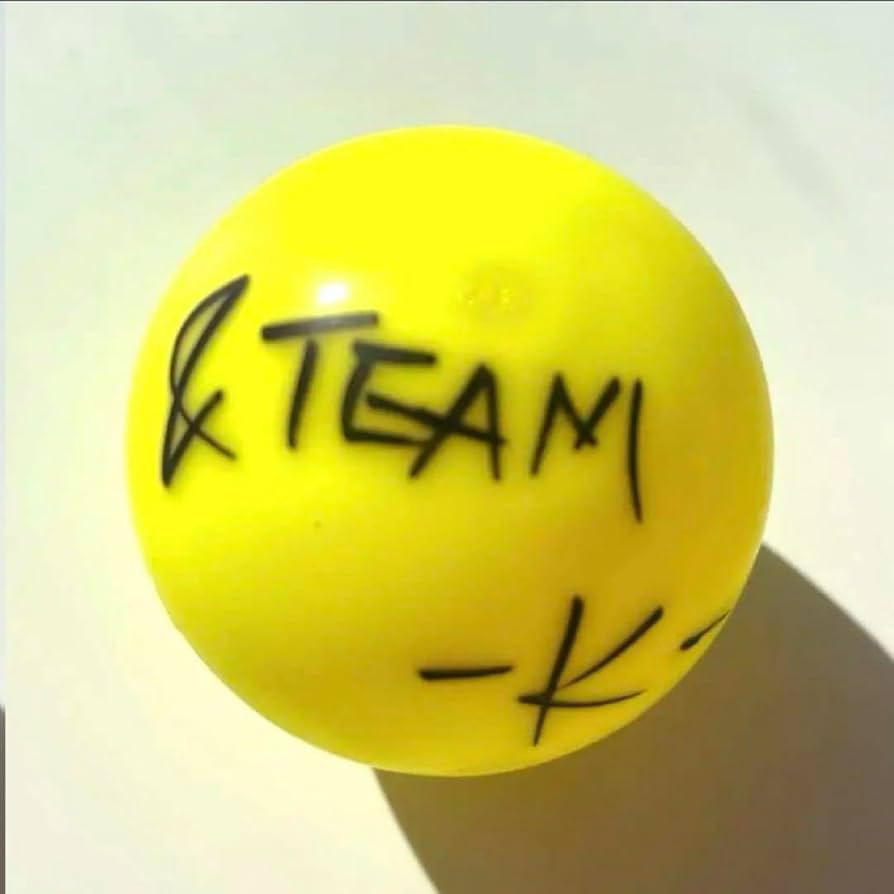 Amazon.co.jp: &TEAM K サインボール : スポーツ＆アウトドア