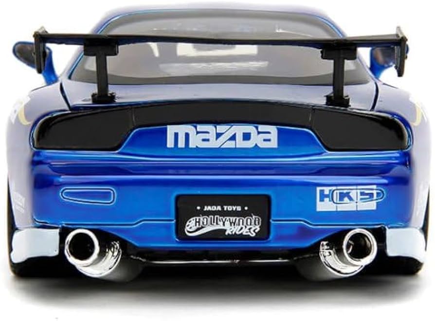 Amazon | ModelToyCars 1993 マツダ RX-7 Chun-Li フィギュア付き