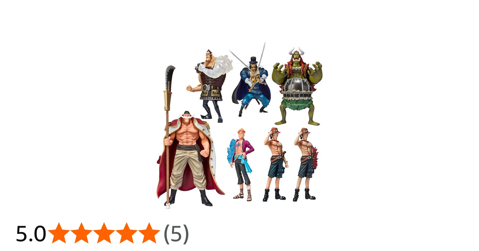 Amazon.co.jp: 超造形魂 ワンピース 白ひげ海賊団 BOX : おもちゃ
