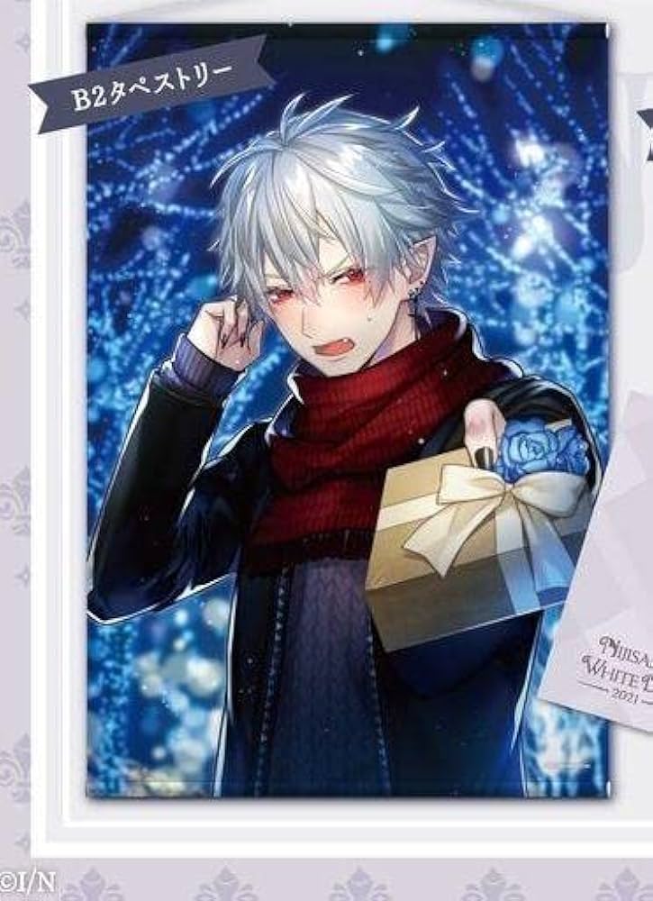 Amazon.co.jp: 葛葉 ホワイトデーグッズ タペストリー : おもちゃ