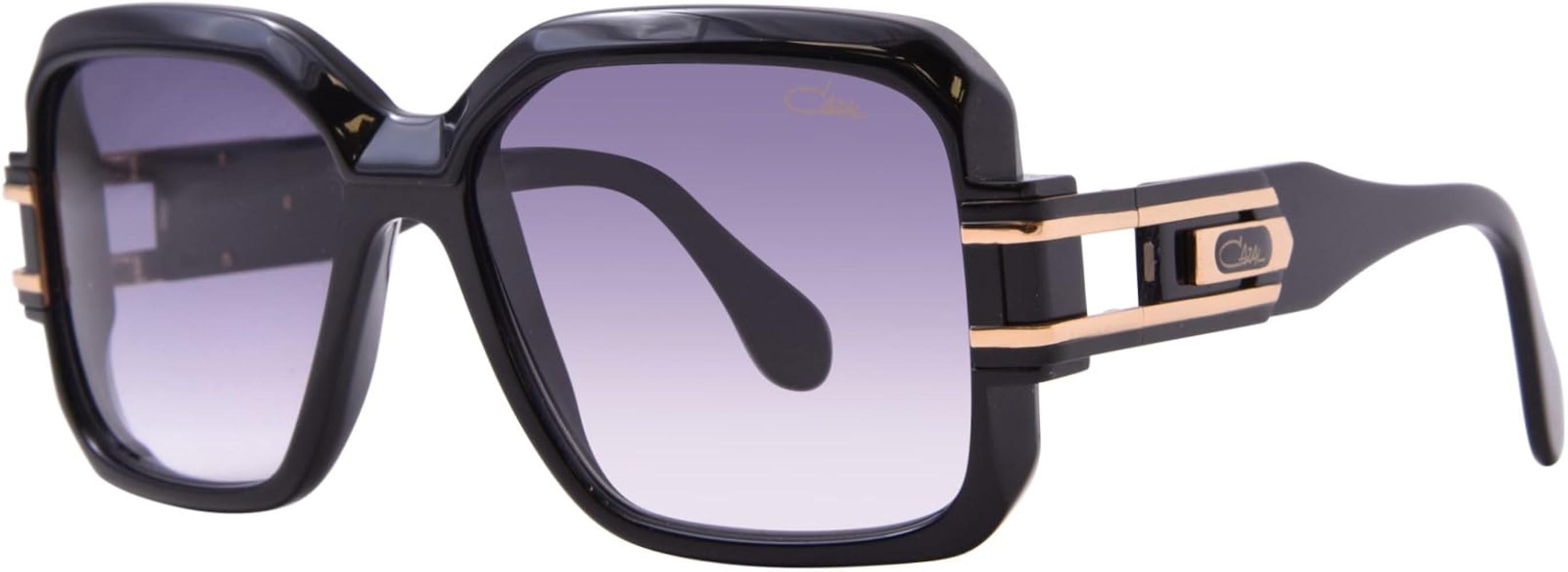 Amazon.com: Cazal 623 Sunglasses, Black Frame/Grey Gradient Lens