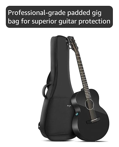 Amazon.com: Enya Acoustic-Electric Guitar X3 Pro Mini Carbon Fiber
