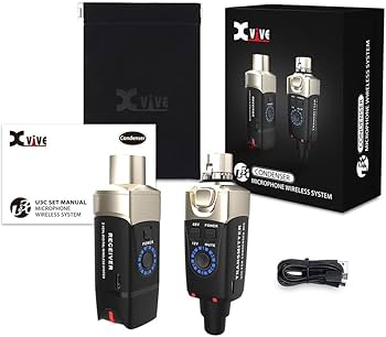 Amazon | XVIVE エックスバイブコンデンサーマイクロフォン用