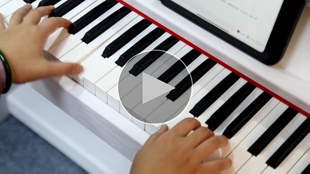 Amazon | IKTMI 木製 電子ピアノ 88鍵盤 アップライト ピアノ電子
