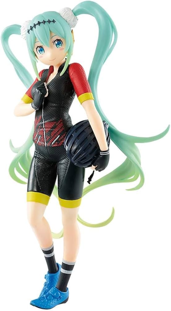 Amazon.com: Banpresto 39224 Hatsune Racing Miku 2018 Team Ukyo Ver