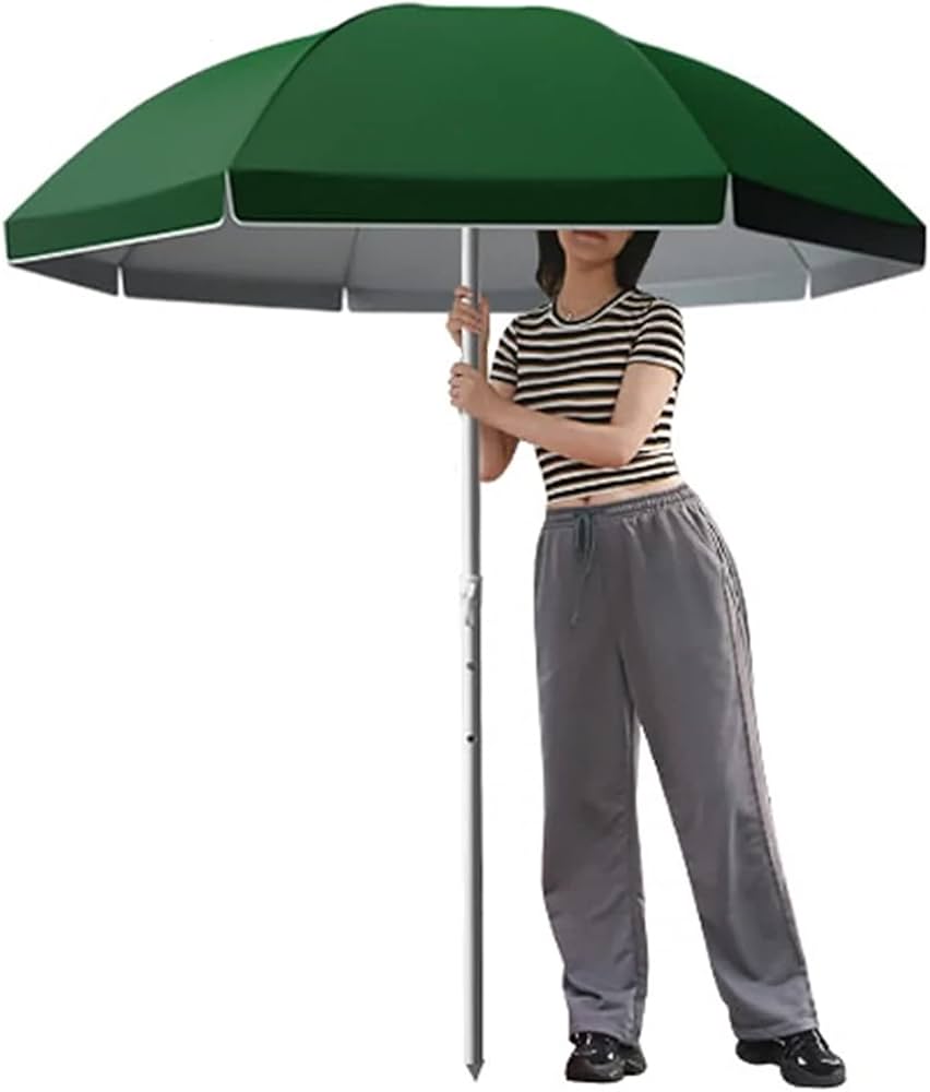 Amazon.co.jp: ガーデンパラソル 直径220cm×高さ190cm 円形 ビーチ