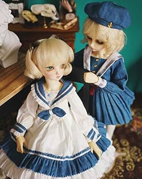 Amazon.co.jp: 1/3 1/4 1/6ドール用Bjd 球体関節人形 セーラー服