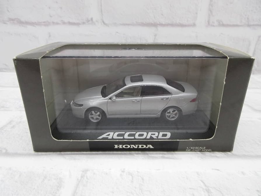 Amazon | ミニカー 1/43 ホンダ アコード ACCORD サテンシルバー