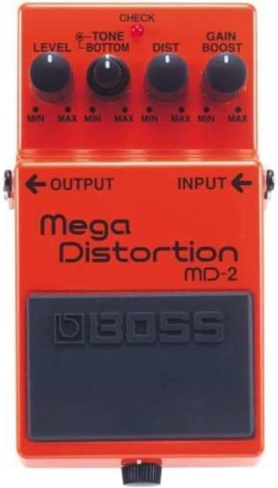 Amazon | BOSS Mega Distortion MD-2 | ディストーション・オーバー