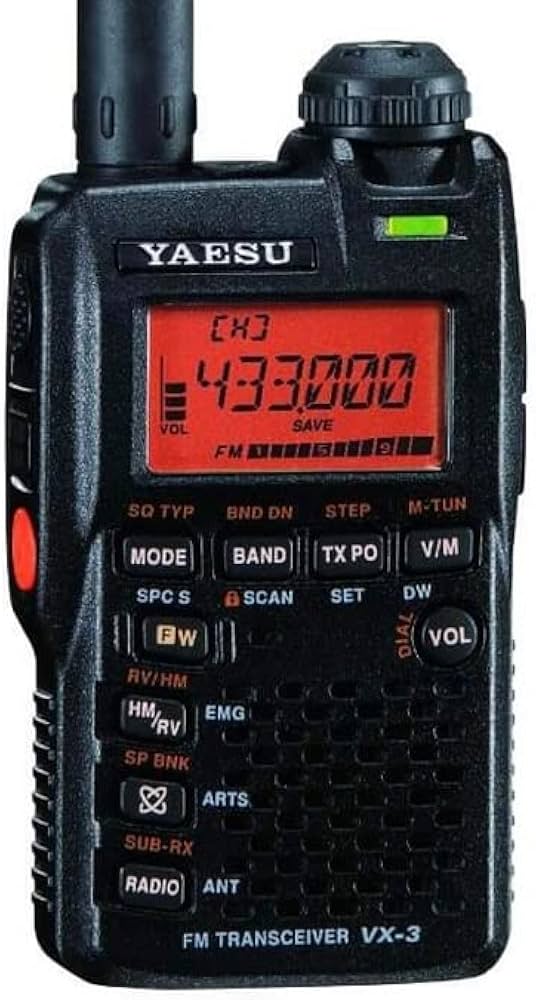 Amazon.co.jp: VX-3 Standard 144/430MHz FM Dual Band Transceiver 3W