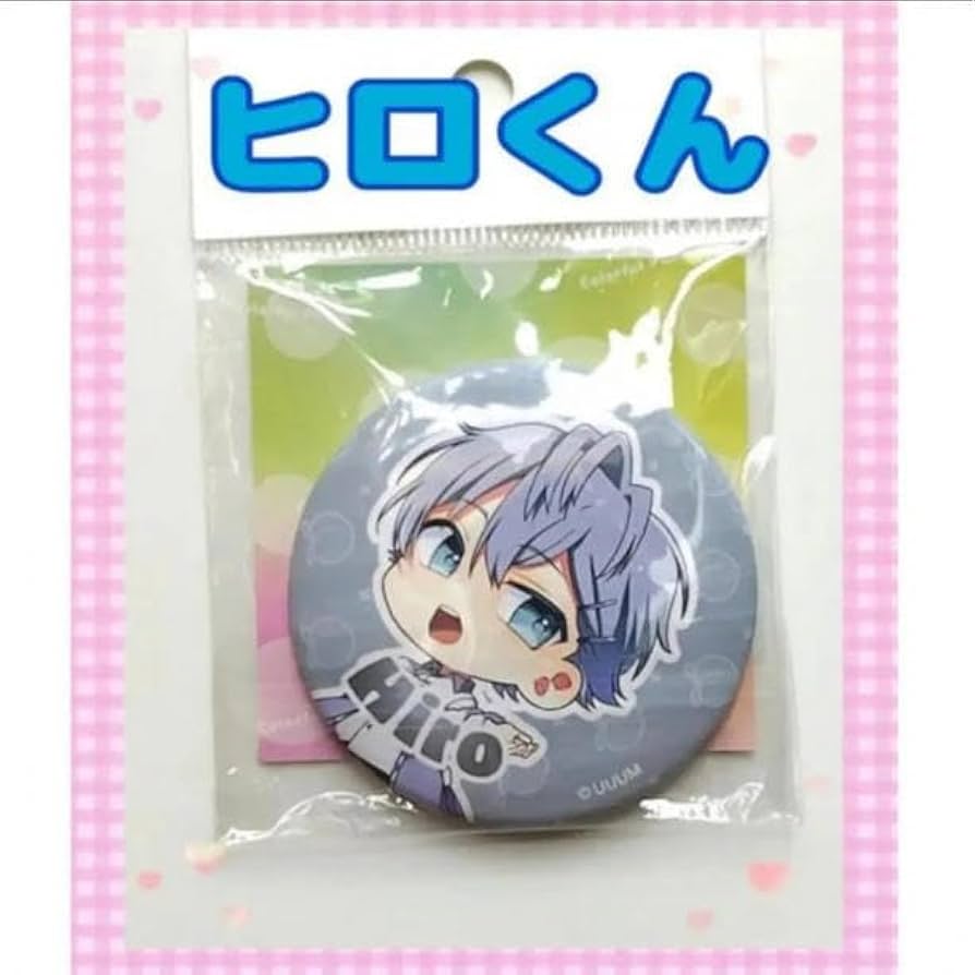 Amazon.co.jp: ?ヒロくん?2023 缶バッチ カラフルピーチ 限定