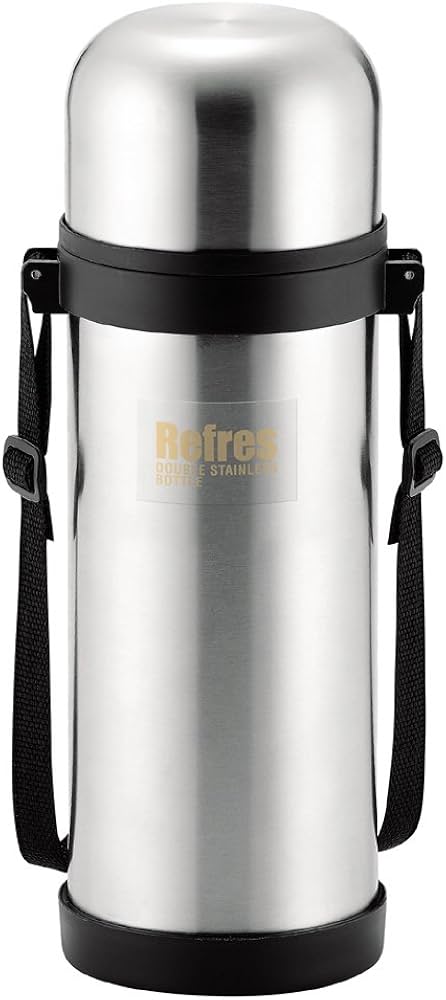 Amazon｜パール金属 水筒 1000ml コップ 付き ダブル ステンレスボトル