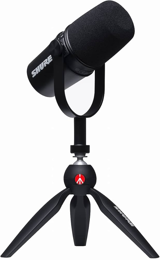 Amazon | SHURE シュア MV7 ポッドキャストキット : ダイナミック