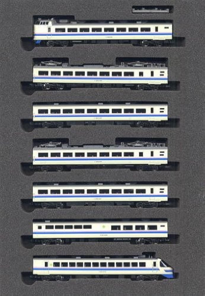Amazon | Nゲージ車両 485系特急電車 (スーパー雷鳥仕様)セット 92629