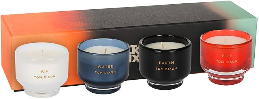 Amazon.com: Tom Dixon Candle - Elements: Air, Earth, Water, Fire
