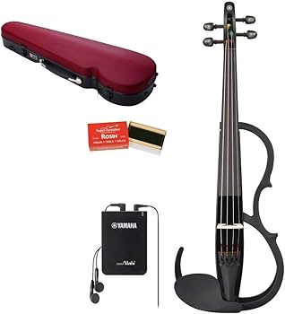 Amazon | ヤマハ YAMAHA サイレントバイオリンセット YSV104S BL