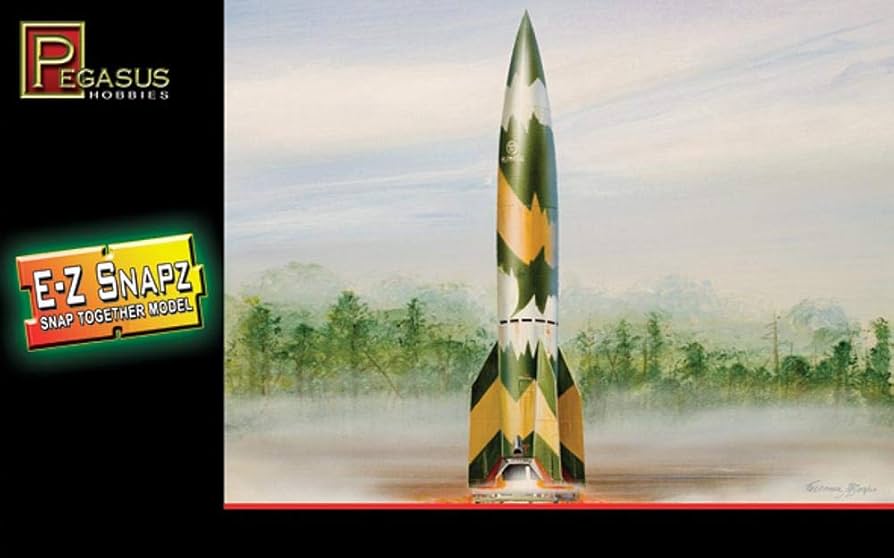 Amazon.com: 1/48 Snap, V-2 Rocket : Arts, Crafts & Sewing
