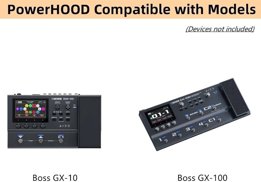 Amazon.com: PowerHOOD 9V AC/DC Adapter Compatible with Boss GX-10