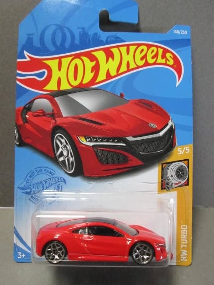 Amazon | HW '17 アキュラ NSX レッド HW TURBO 5/5 GRY59-M7C5 '17