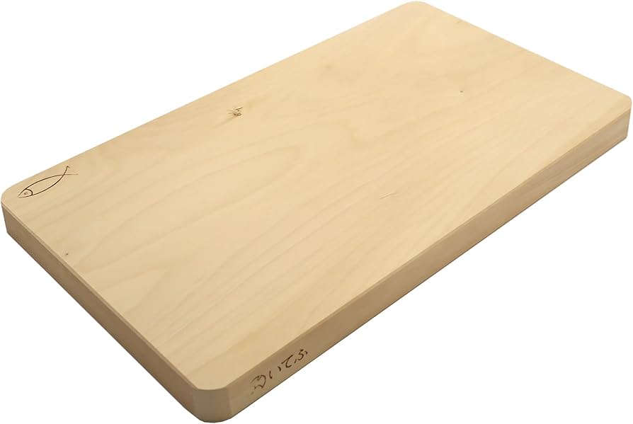 Amazon | 木屋 まな板 いちょう 47×27×3cm 天然木 一枚板 木製