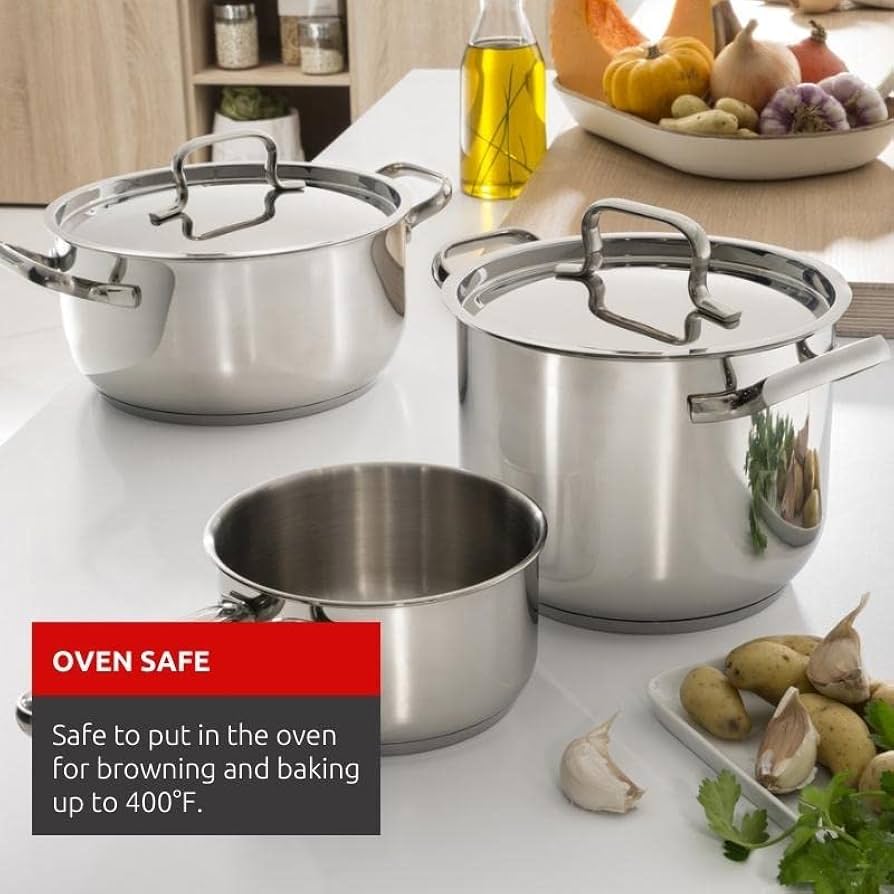 Amazon.com: Lagostina Sfiziosa Extravagant Battery, Stainless