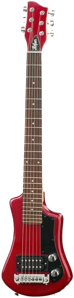 Amazon | Hofner ヘフナー CT Series Shorty Mini エレキギター; Red