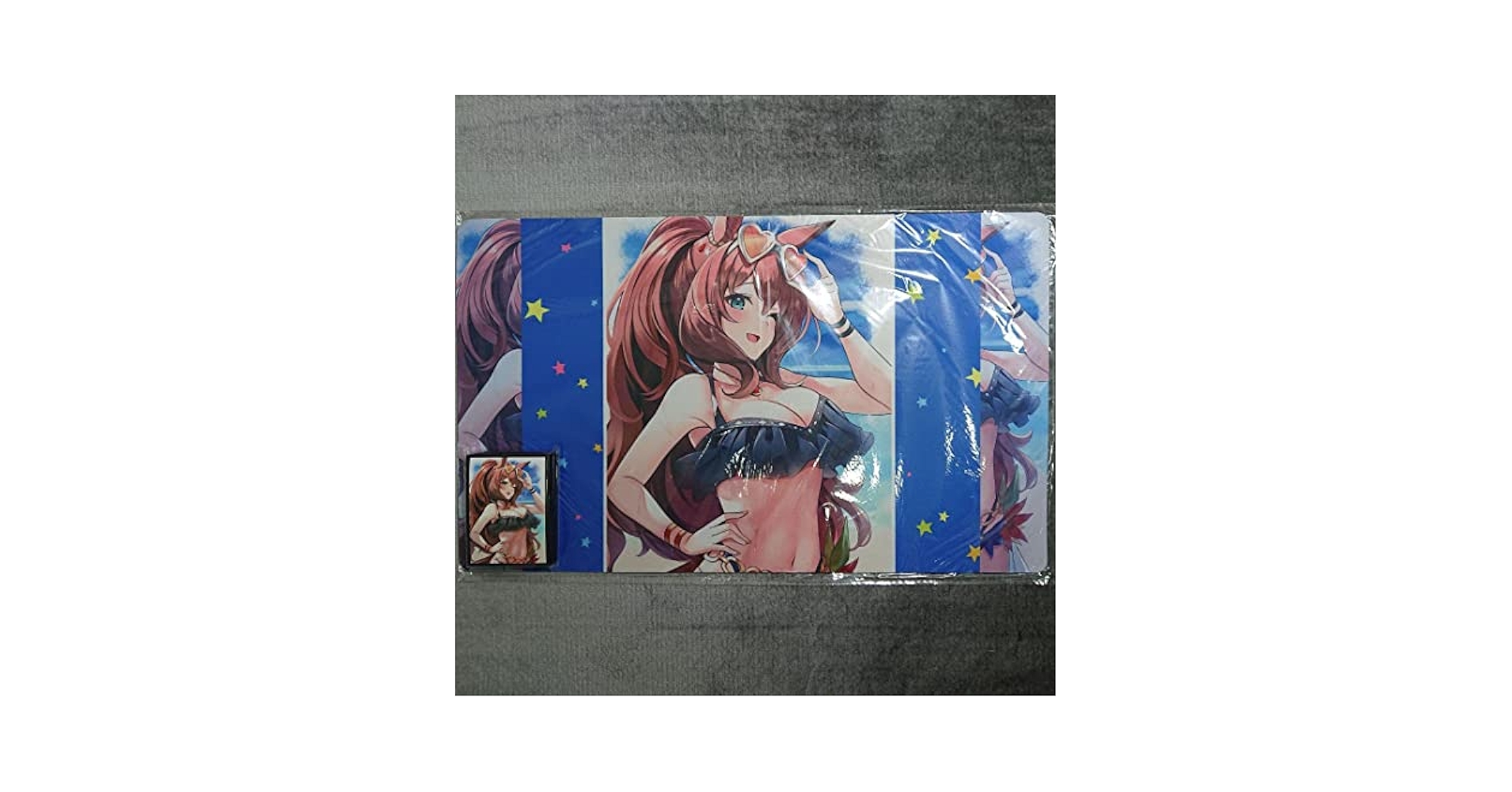 ウマ娘 アーモンドアイ スリーブ プレイマット セット qo ウマ娘