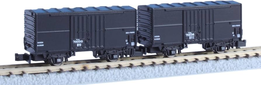 Amazon | Zゲージ T024-1 国鉄 ワム70000形 貨車 2両セット | 鉄道模型