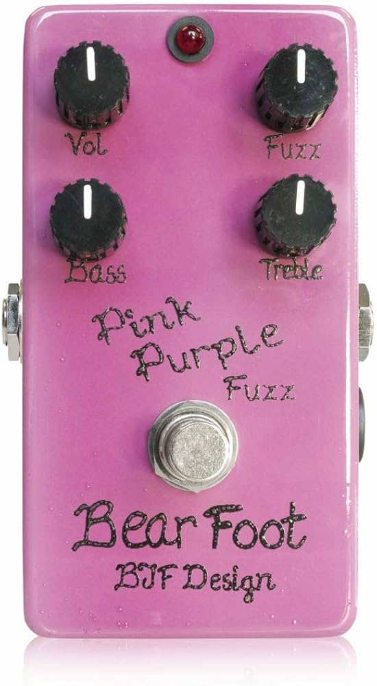 Amazon | Bearfoot Guitar Effects (ベアフット) Pink Purple Fuzz 4