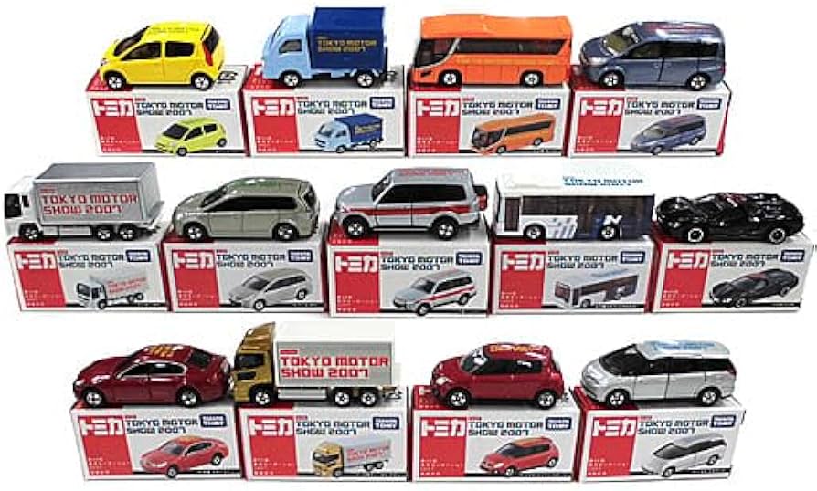 Amazon | ミニカー 全13種セット 第40回 東京モーターショー開催記念