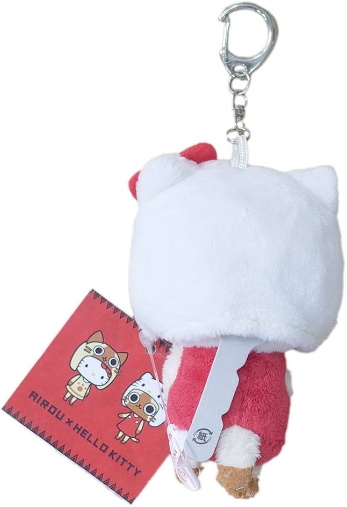 Amazon.co.jp: アイルー×ハローキティ ぬいぐるみキーカバー アイルー