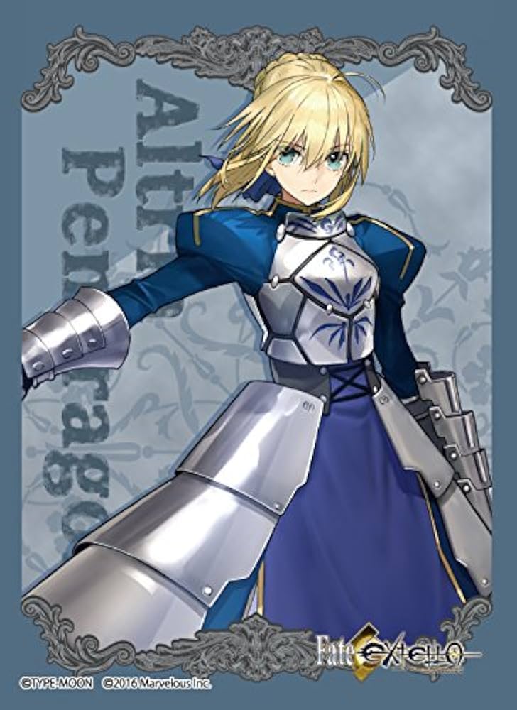 Amazon | ブロッコリーキャラクタースリーブ Fate/EXTELLA「アルトリア