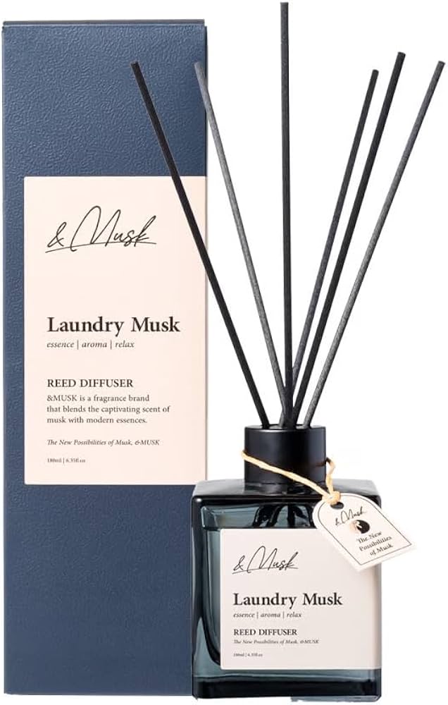 Amazon.co.jp: &MUSK リードディフューザー 180ml アロマ ルーム