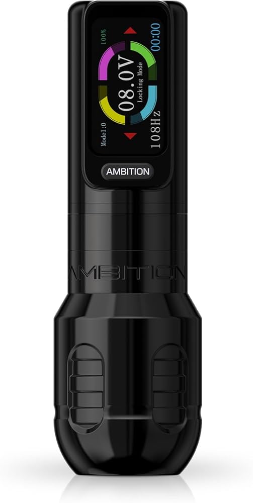 Amazon.com: Ambition Zetton Tattoo Machine with 2400mAh Battery