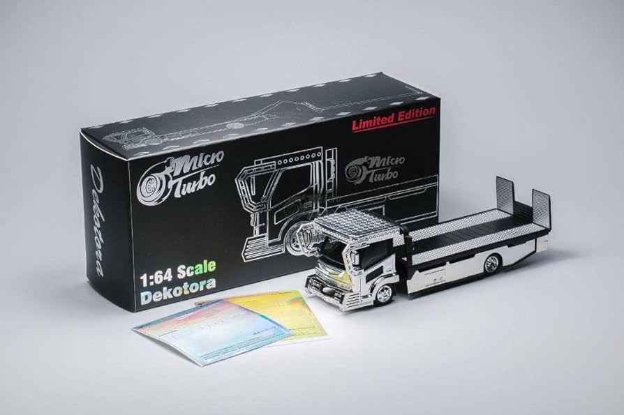 Amazon.co.jp: 164 Micro Turbo 積載車 デコトラ AE : おもちゃ